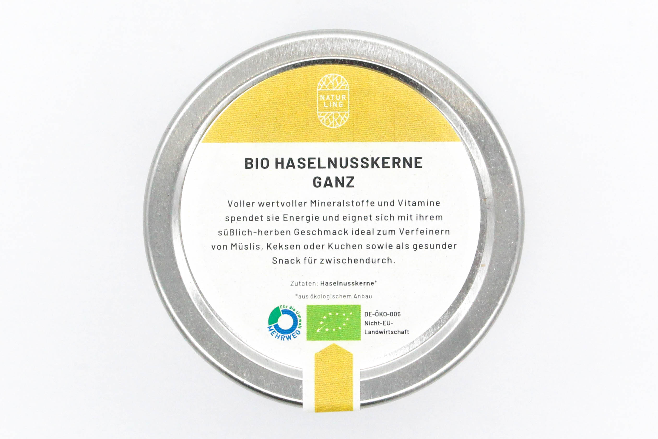 BIO Haselnusskerne ganz