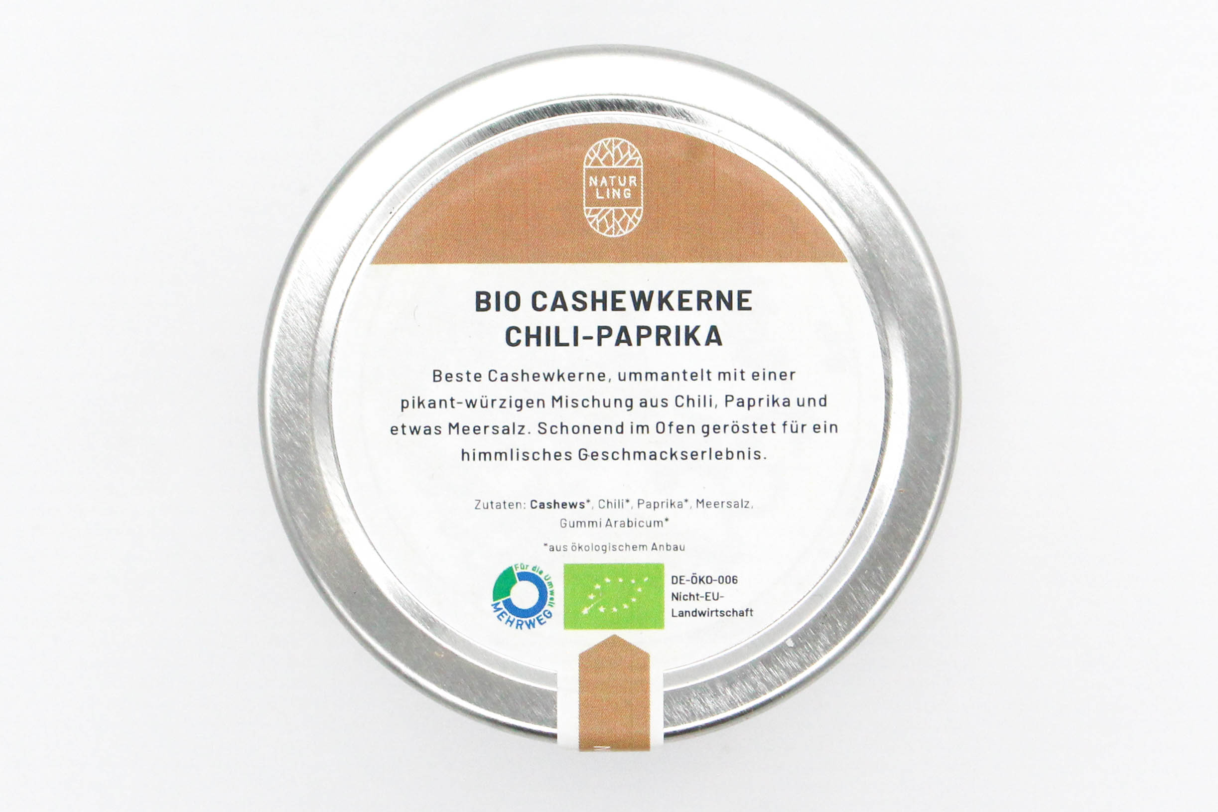 Bio Cashewkerne Chili-Paprika