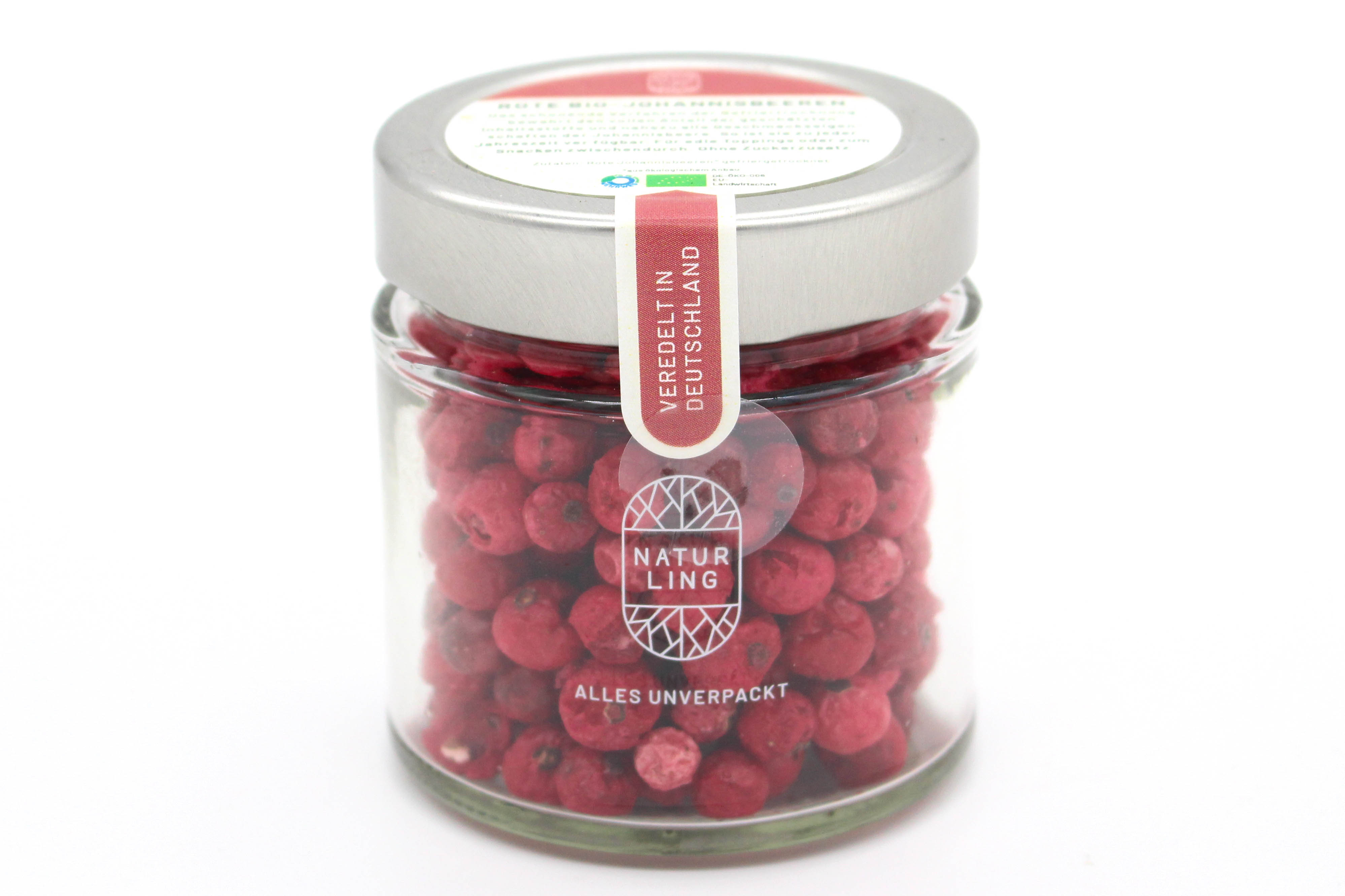 Rote Bio Johannisbeeren