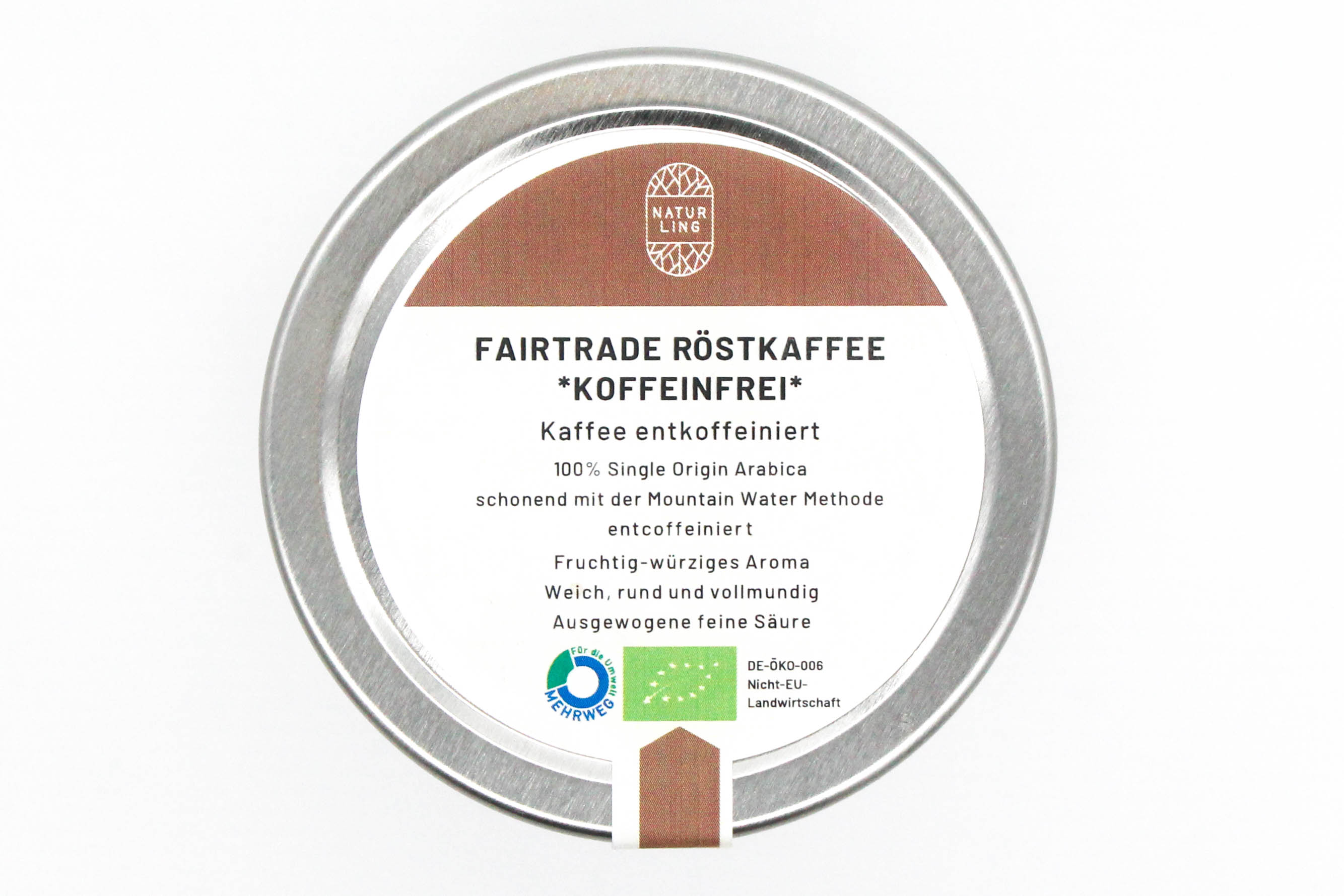 Fairtrade Röstkaffee koffeinfrei